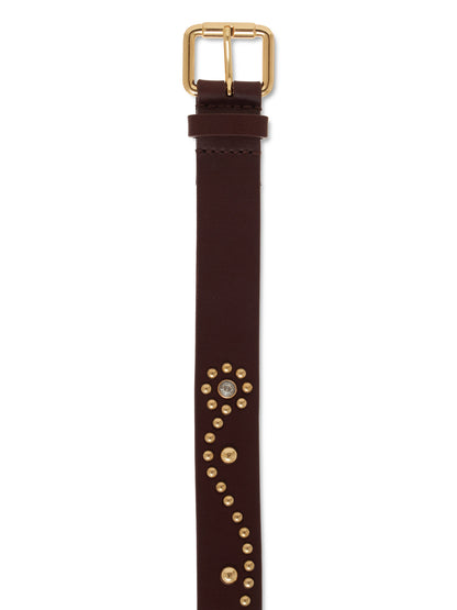 Sanctuary Clothing Everyday - Crystal Studded Belt WHISKEY