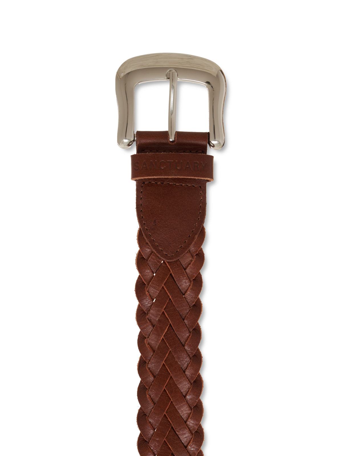Sanctuary Clothing Hot Sale - Braided Rowan Belt Black Coffee