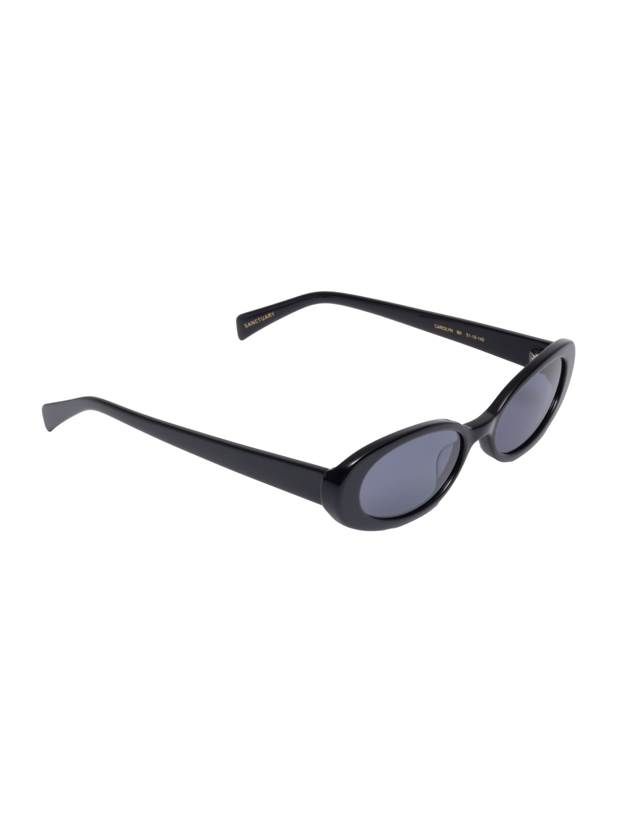 Sanctuary Clothing Latest - Carolyn Sunglasses Black/Grey Lens