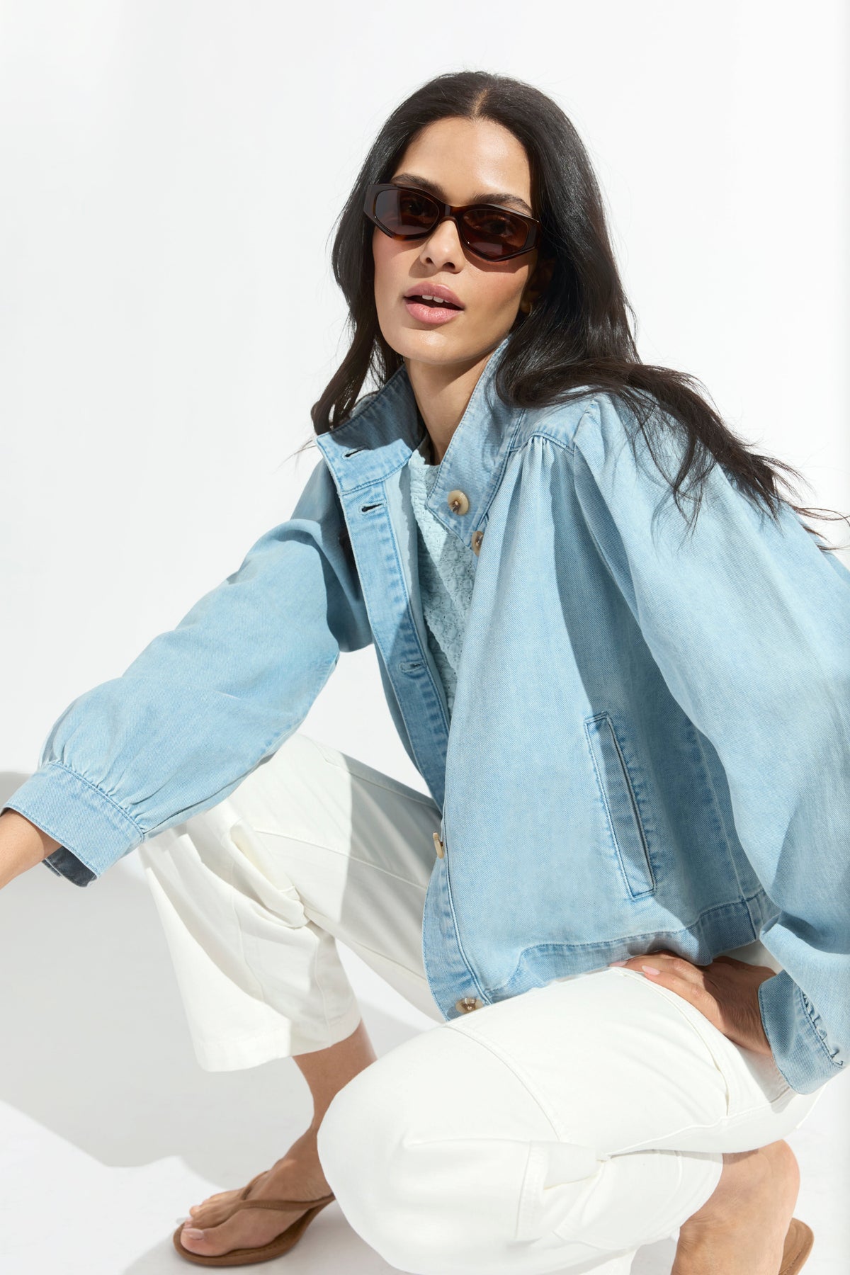 Sanctuary Clothing Premium - Kate Sunglasses Tortoise/Brown Lens