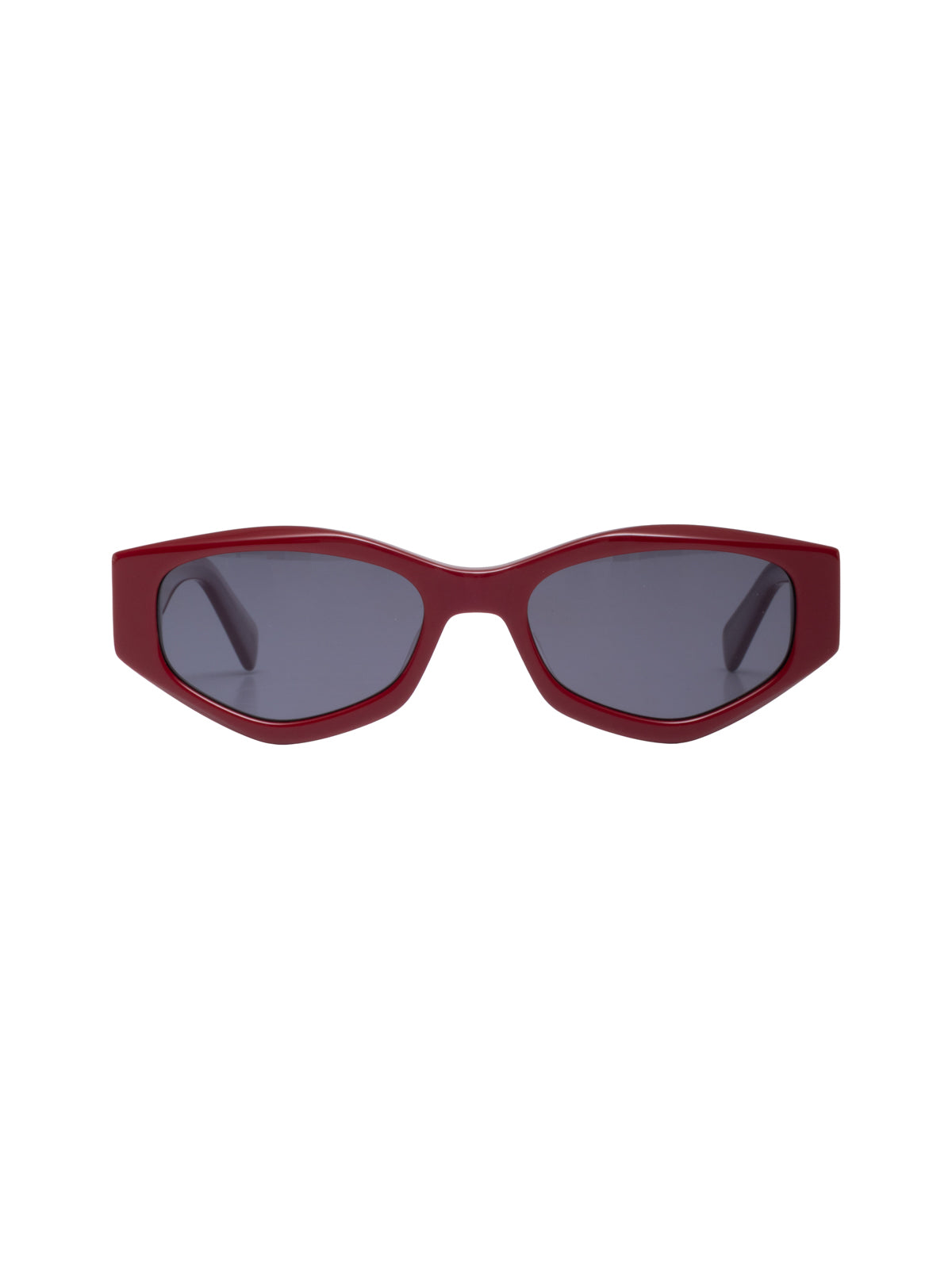 Sanctuary Clothing Exclusive - Kate Sunglasses Crimson/Grey Lens
