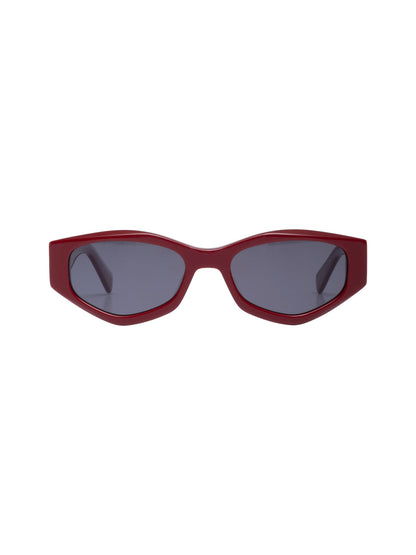 Sanctuary Clothing Exclusive - Kate Sunglasses Crimson/Grey Lens