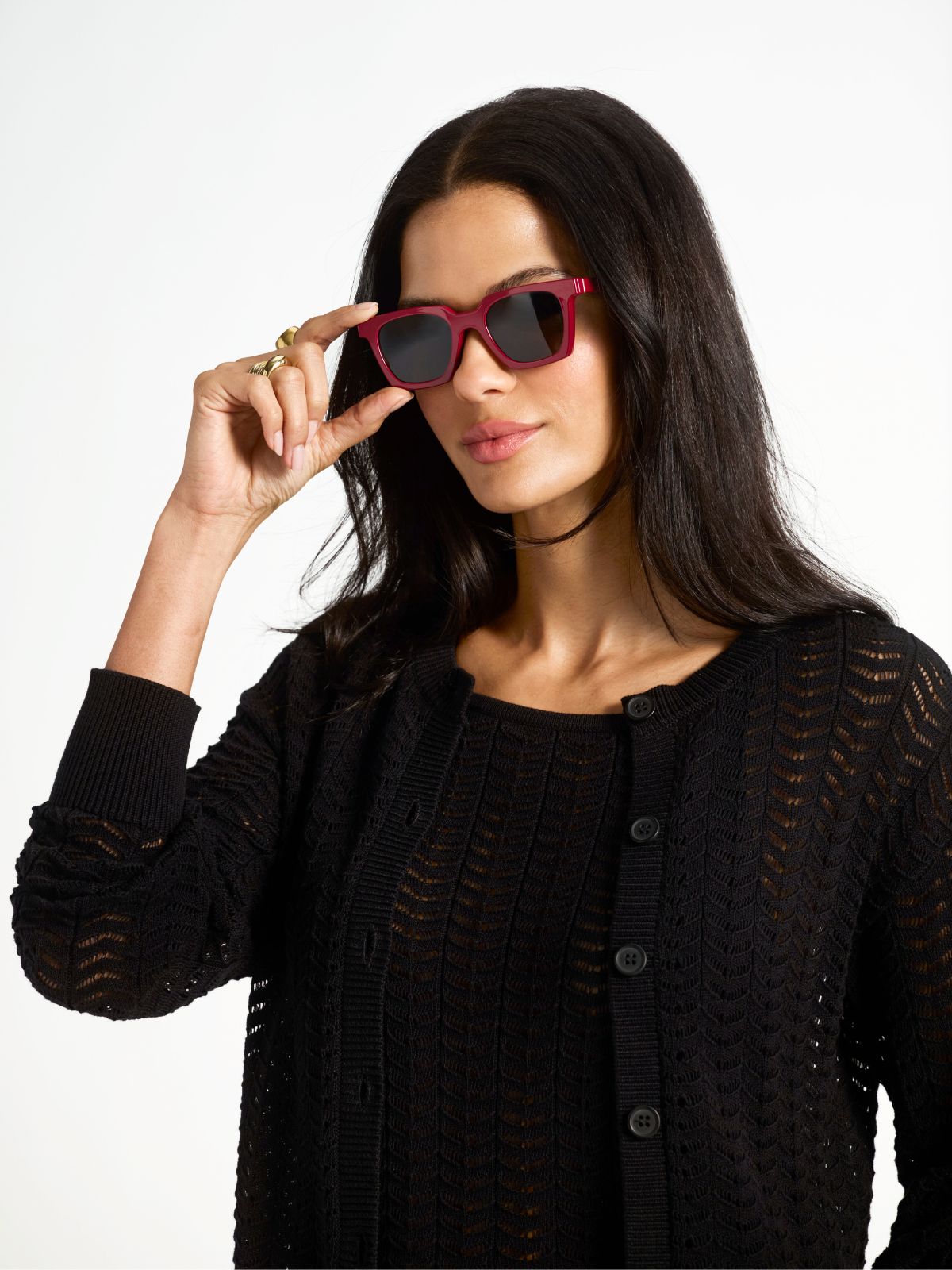 Sanctuary Clothing Premium - Blue Light Glasses Crimson