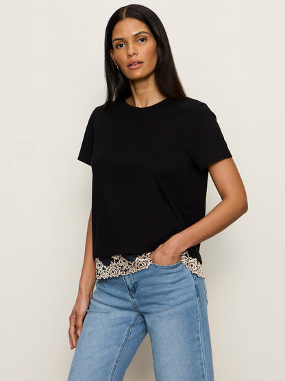 Sanctuary Clothing Signature - CAMI REMIX TEE BLACK