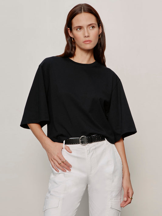 Sanctuary Clothing Premium - BELLE TEE BLACK