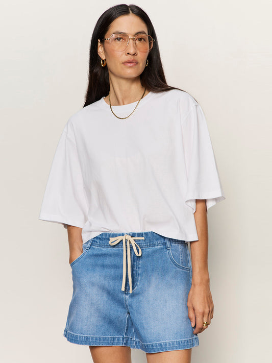 Sanctuary Clothing Essential - BELLE TEE WHITE
