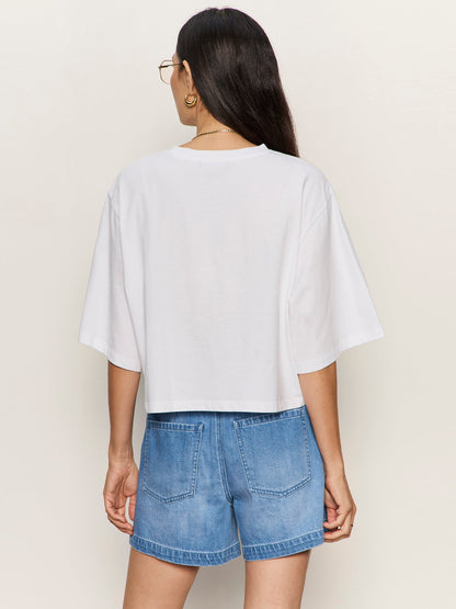Sanctuary Clothing Essential - BELLE TEE WHITE