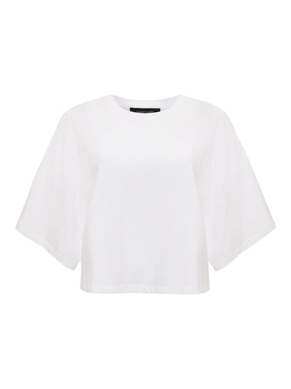 Sanctuary Clothing Essential - BELLE TEE WHITE