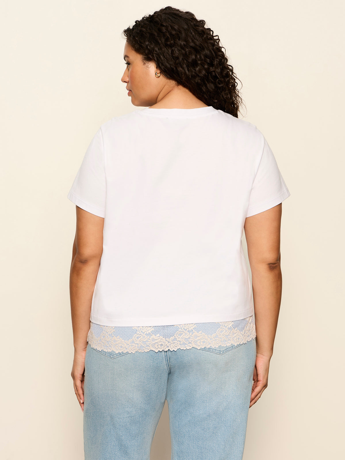 Sanctuary Clothing Deals - CAMI REMIX TEE WHITE
