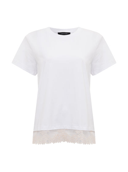 Sanctuary Clothing Deals - CAMI REMIX TEE WHITE