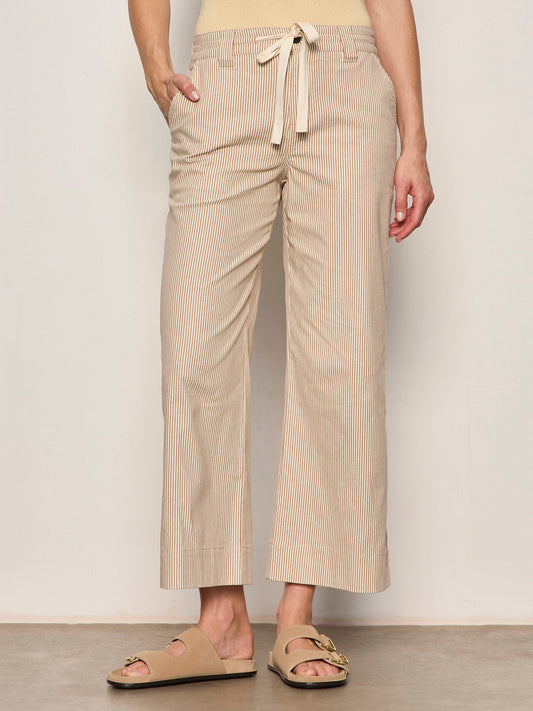 Sanctuary Clothing Popular - LILY CROPPED PANT LIDO STRIPE