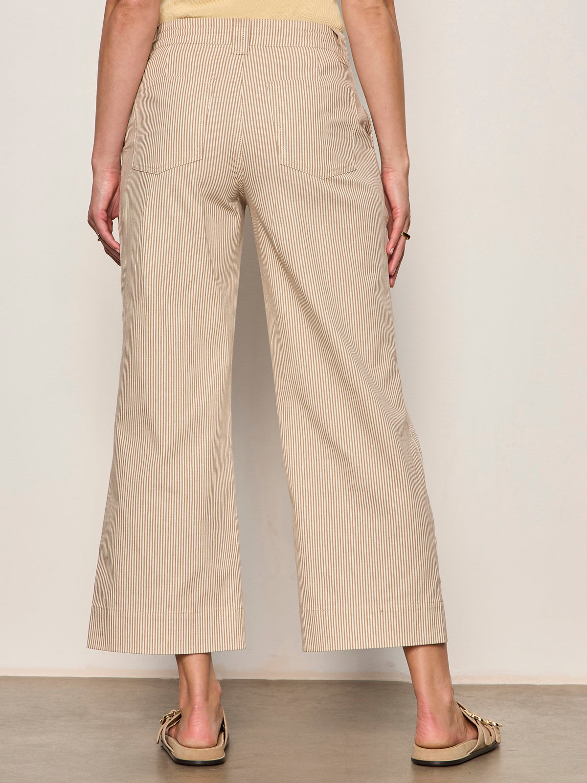 Sanctuary Clothing Popular - LILY CROPPED PANT LIDO STRIPE