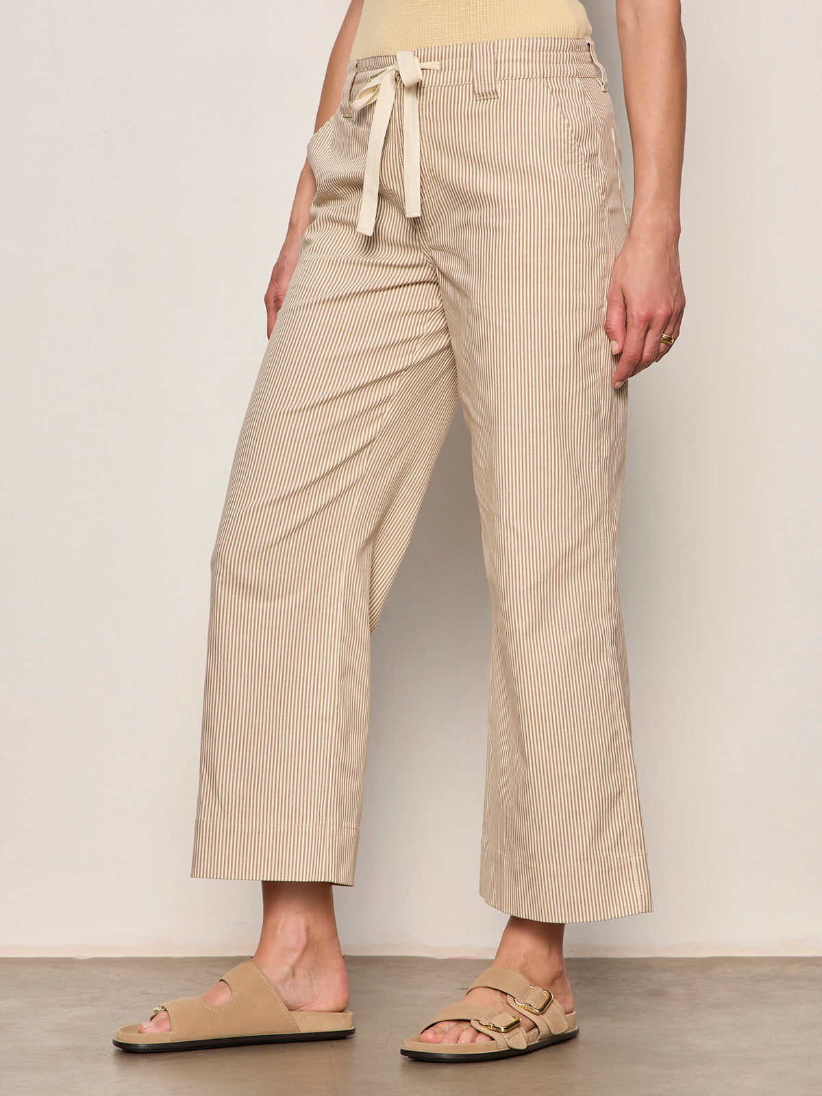 Sanctuary Clothing Popular - LILY CROPPED PANT LIDO STRIPE