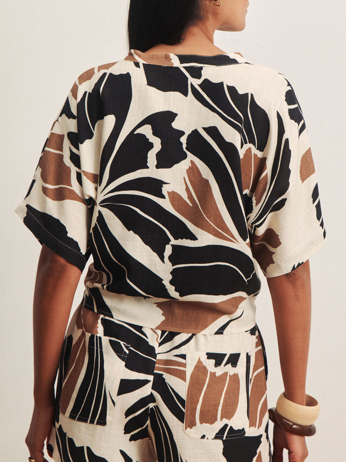 Sanctuary Clothing Smart Buy - GOOD TIME TIE SHIRT LOTUS