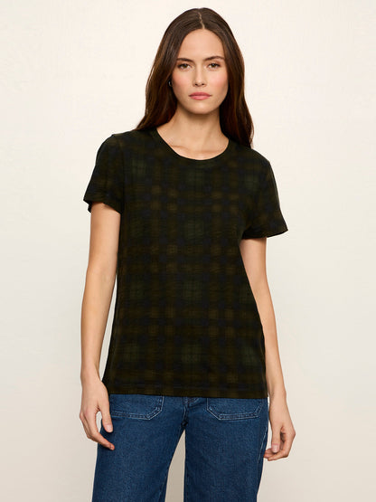 Sanctuary Clothing Smart Buy - The Perfect Tee Forest Plaid