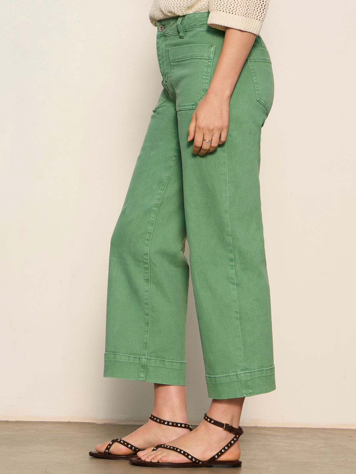 Sanctuary Clothing Quality - The Marine Jean Green Juice