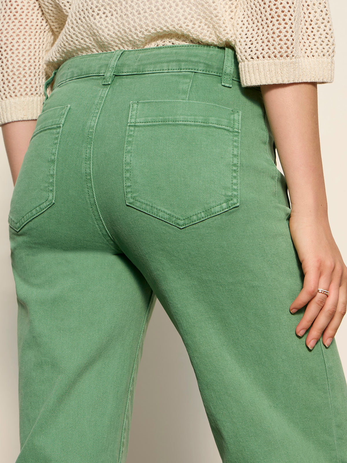 Sanctuary Clothing Quality - The Marine Jean Green Juice