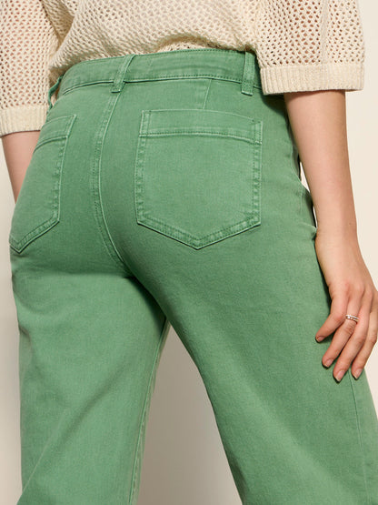 Sanctuary Clothing Quality - The Marine Jean Green Juice