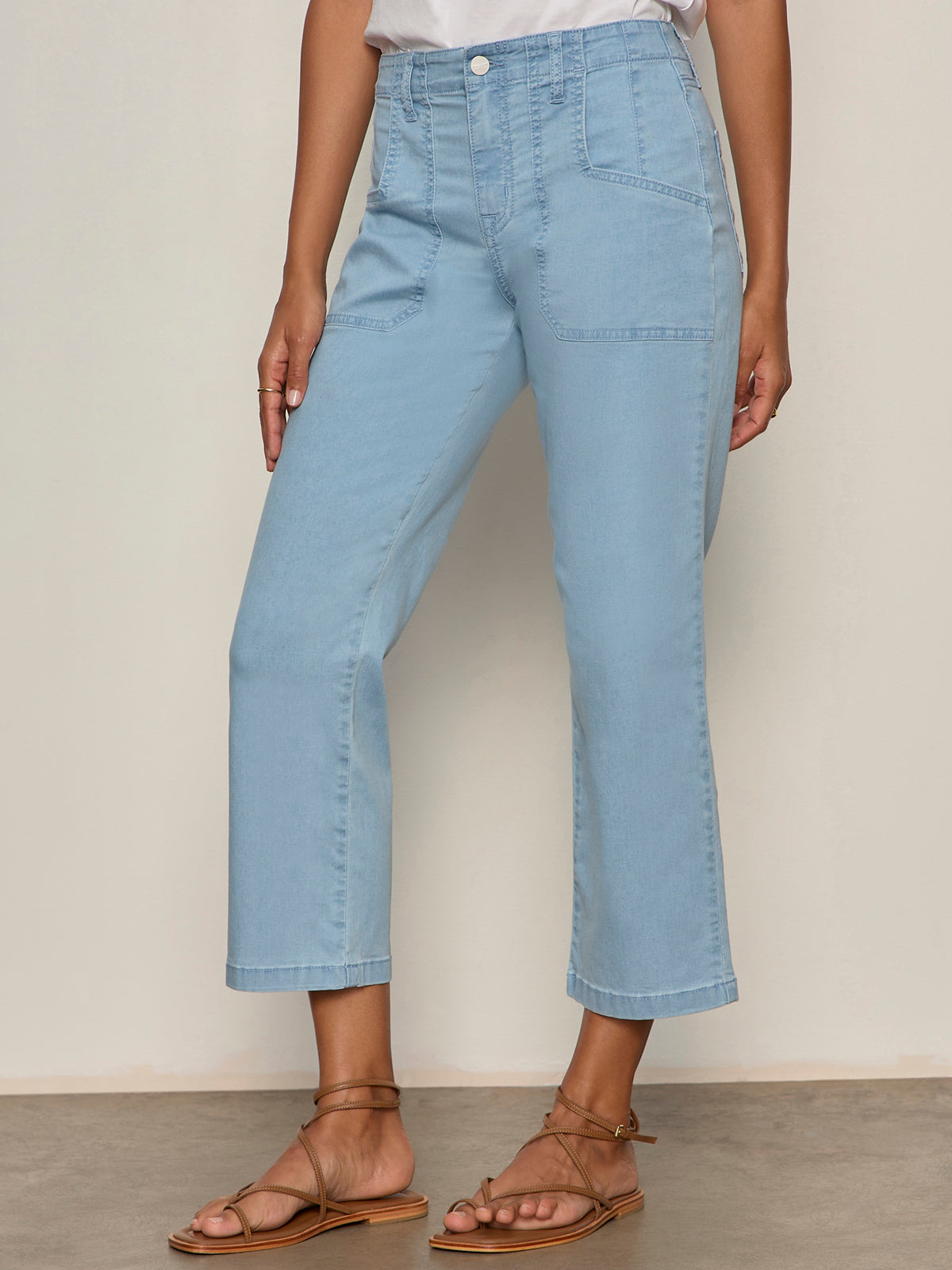Sanctuary Clothing Recommended - Retreat Crop Jean Skyline