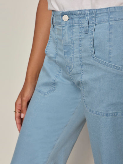 Sanctuary Clothing Recommended - Retreat Crop Jean Skyline
