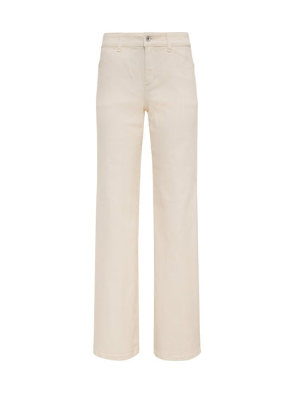 Sanctuary Clothing Trusted - Cadence Relaxed Straight Jean Collagen