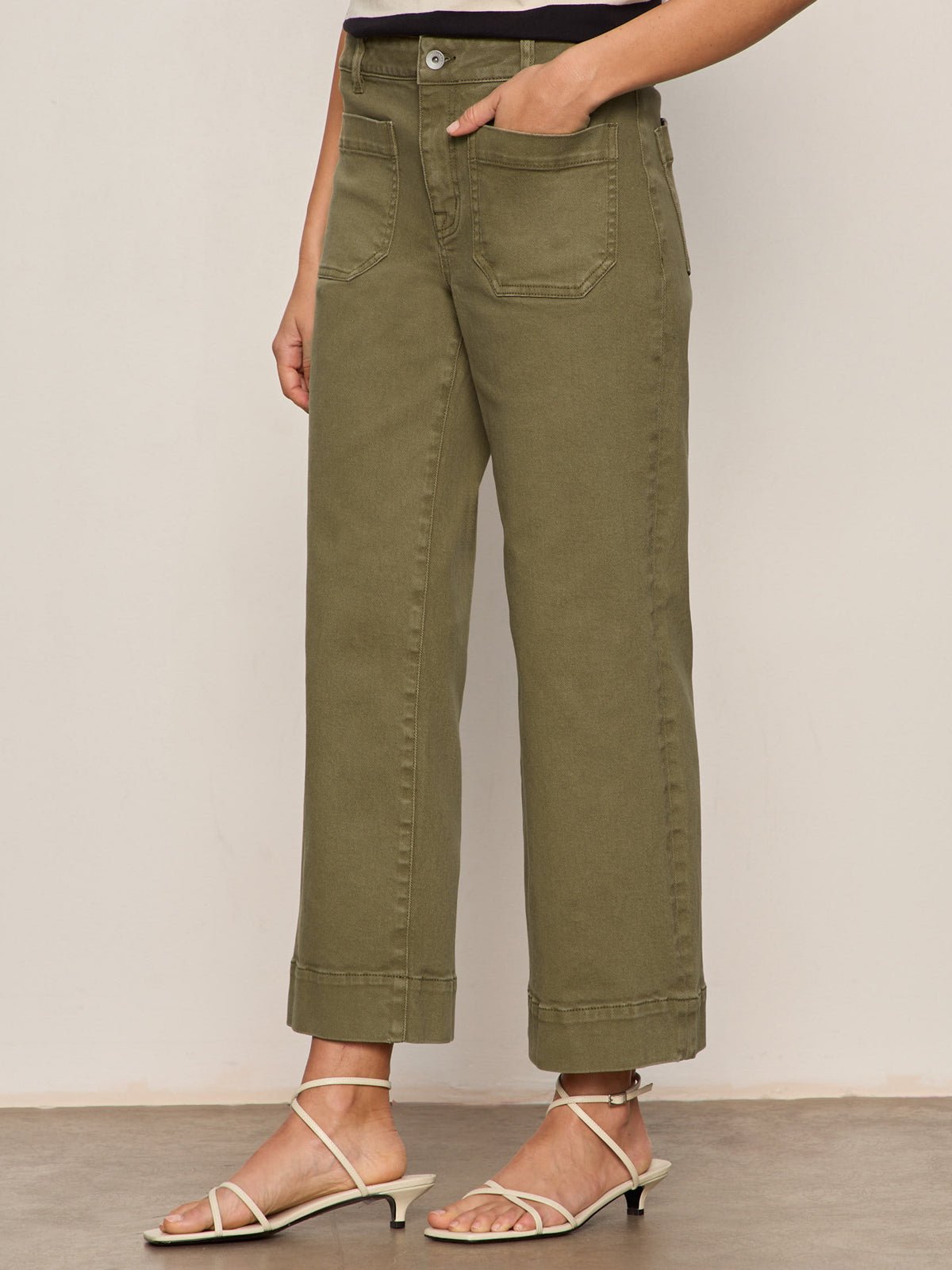 Sanctuary Clothing Recommended - The Marine Jean Covert Green