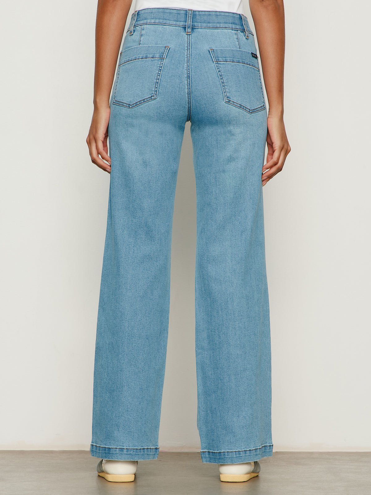Sanctuary Clothing Hot Sale - Sculpted Insider Wide Leg Jean Keep Up