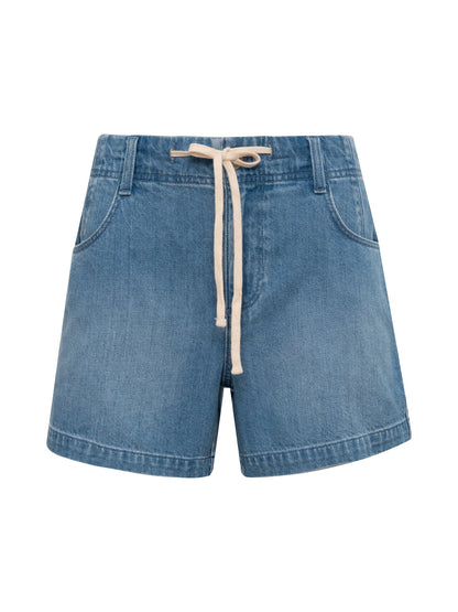 Sanctuary Clothing Classic - Idyll Tie Short Jean Serenade Extended Sizing
