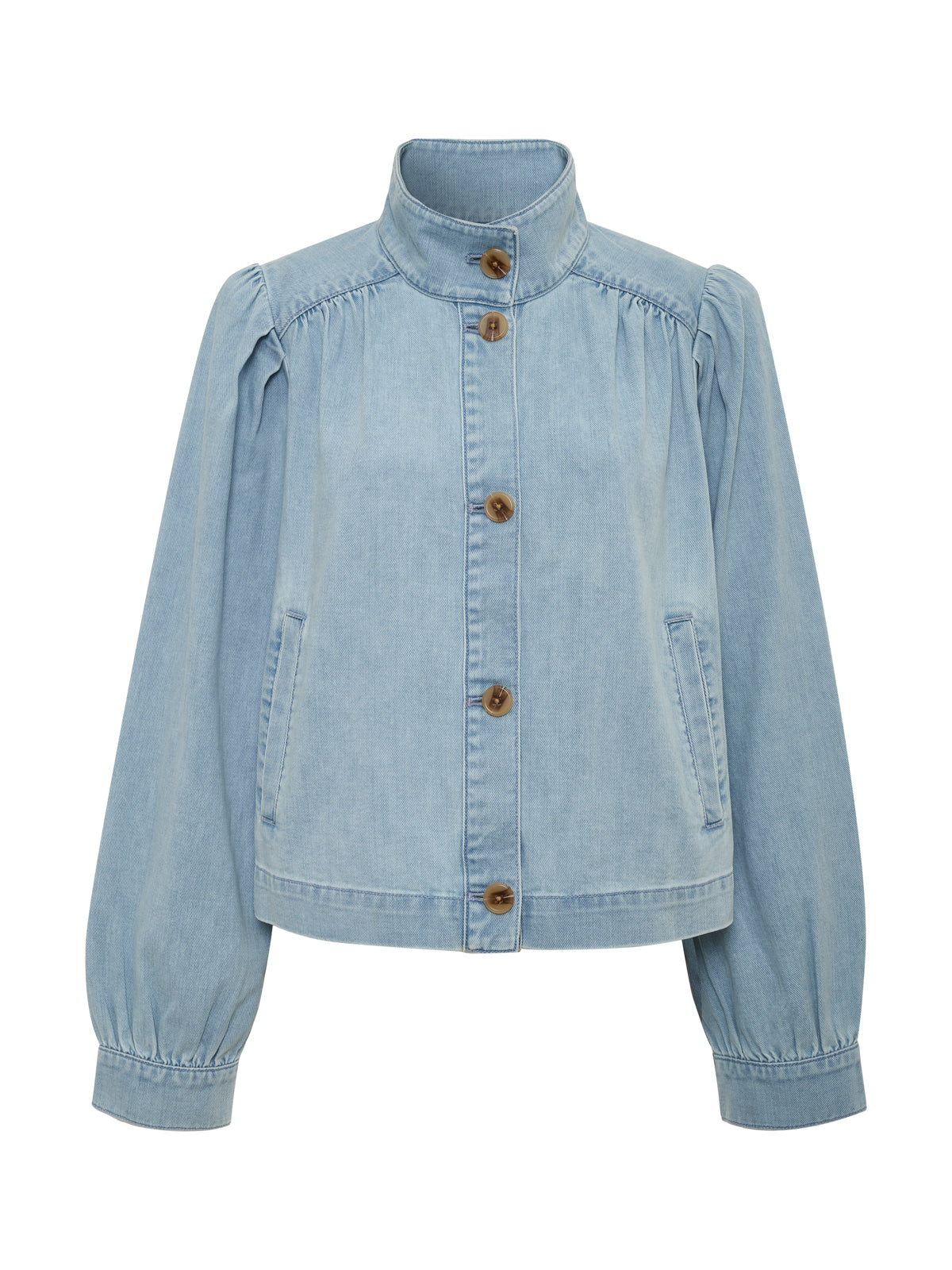 Sanctuary Clothing Popular - Charlotte Denim Jacket Whisper Extended Sizing