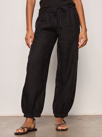 Sanctuary Clothing Best Price - MELODY MICRO LINEN BALLOON BLACK