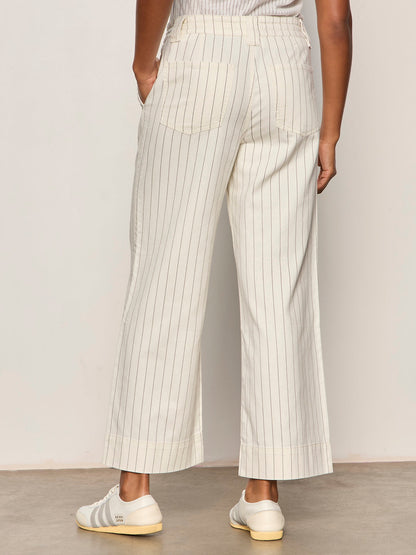 Sanctuary Clothing Signature - LILY CROPPED PANT SETTING SUN STRIPE