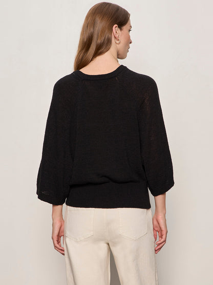 Sanctuary Clothing Trending - ABOUT US RELAXED PULLOVER BLACK