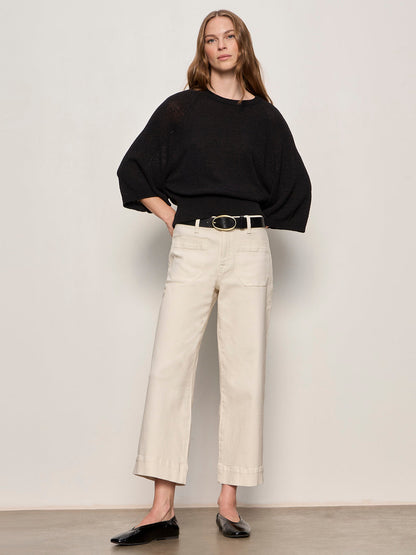 Sanctuary Clothing Trending - ABOUT US RELAXED PULLOVER BLACK
