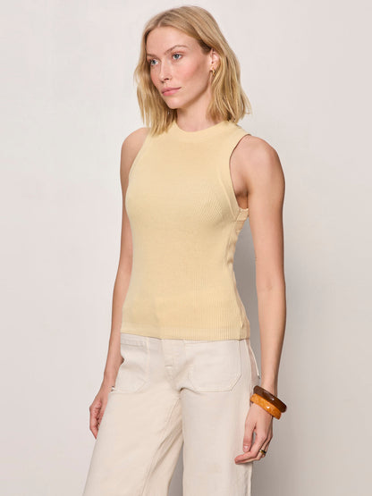Sanctuary Clothing Value - IN THE MIX SWEATER TANK BANANA