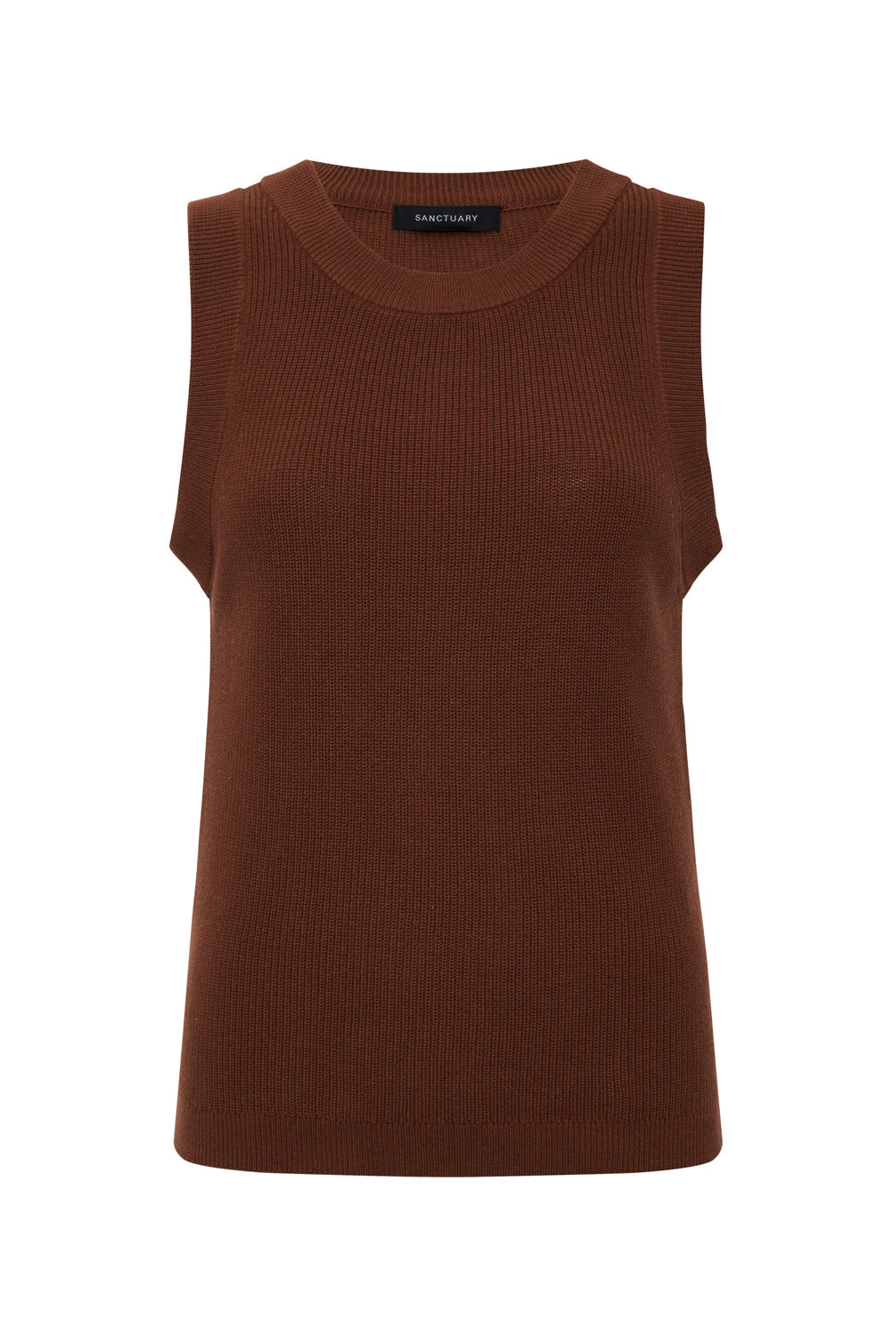 Sanctuary Clothing Quality - IN THE MIX SWEATER TANK ANCIENT CLAY