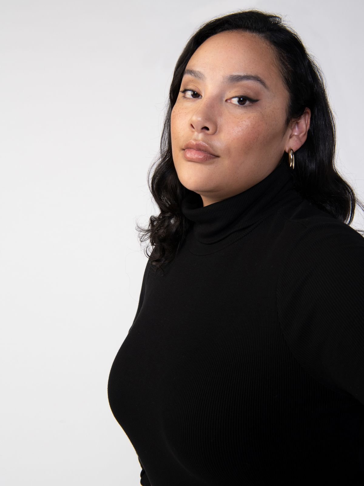 Sanctuary Clothing Signature - ESSENTIAL TURTLENECK BLACK