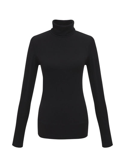 Sanctuary Clothing Signature - ESSENTIAL TURTLENECK BLACK