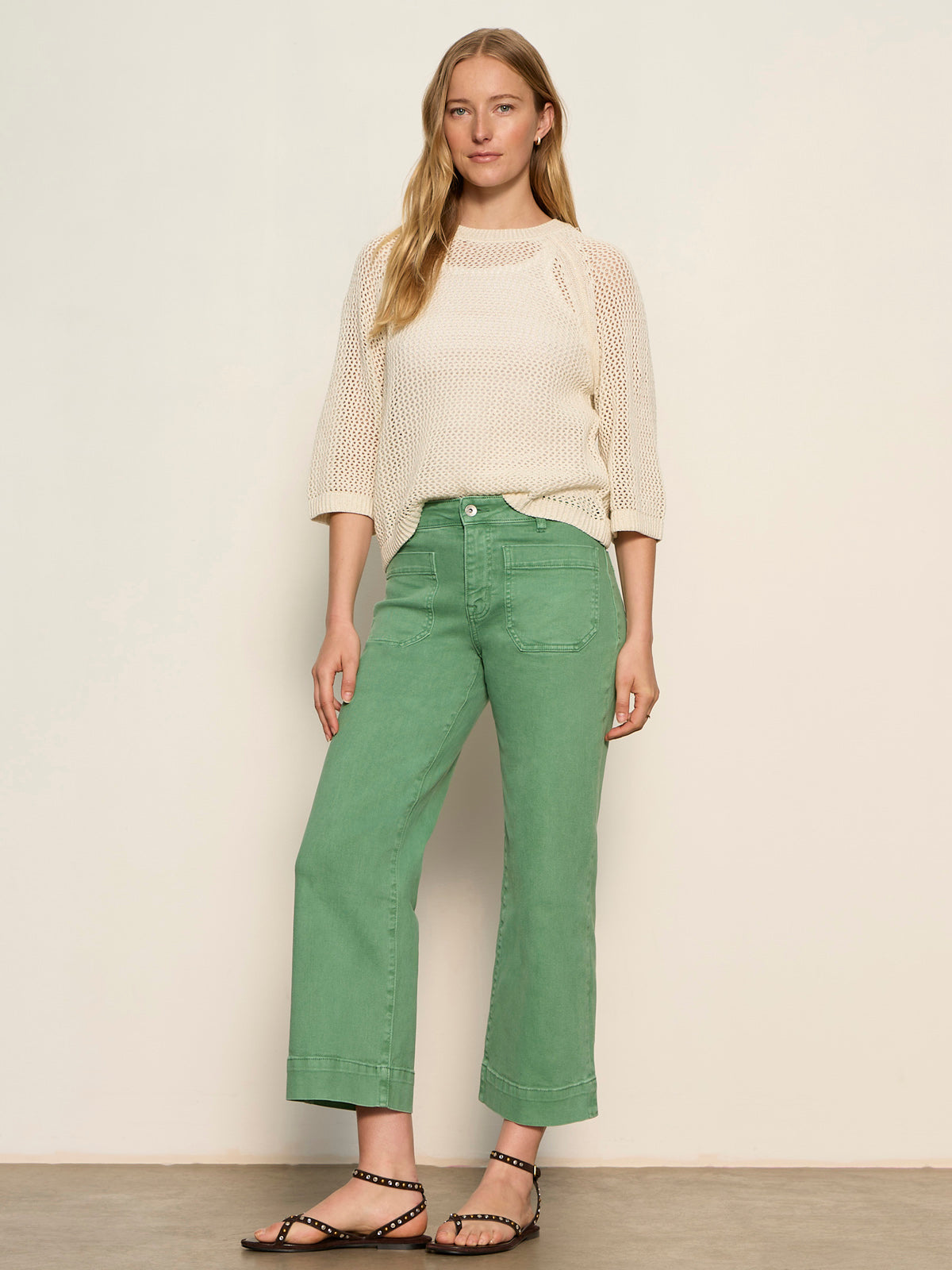 Sanctuary Clothing Top Pick - METALLIC SWEATER TEE COLLAGEN