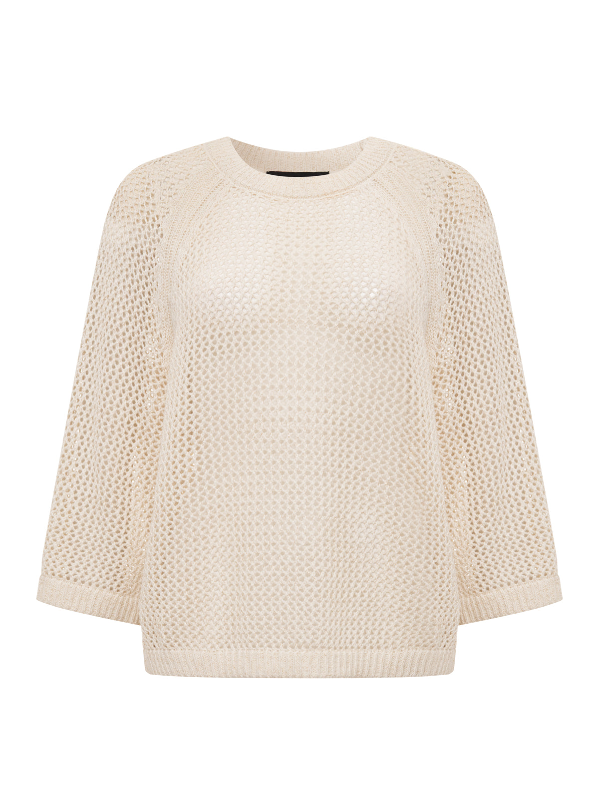 Sanctuary Clothing Top Pick - METALLIC SWEATER TEE COLLAGEN