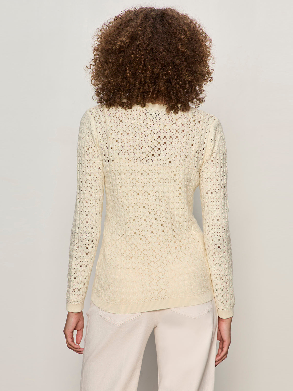 Sanctuary Clothing Value - EVERYDAY POINTELLE CARDIGAN COLLAGEN
