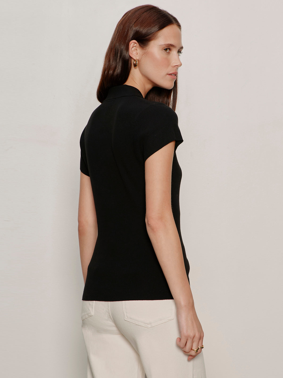 Sanctuary Clothing Sale - LOVER GIRL RIBBED SWEATER BLACK