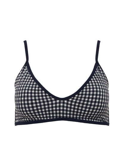 Sanctuary Clothing Recommended - Scoop Front Bra Bikini TopNAVY