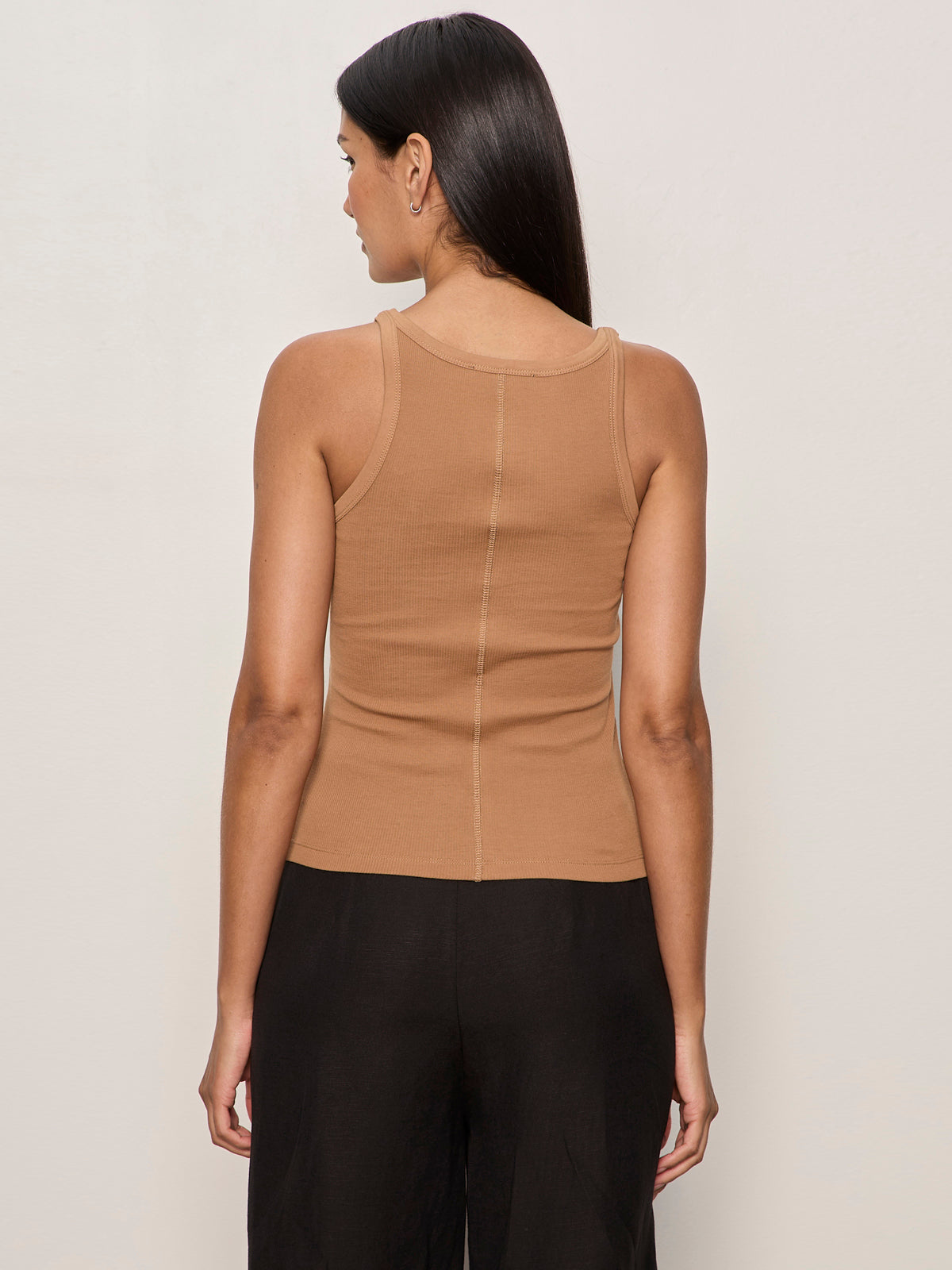 Sanctuary Clothing Popular - SPRINTER RIB TANK TOASTED COCONUT