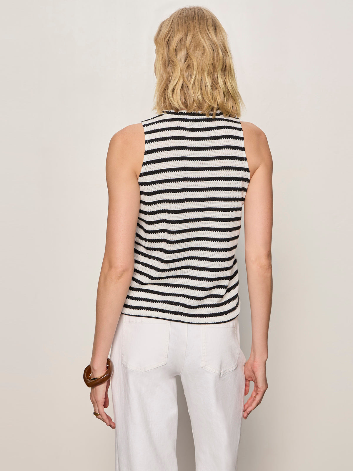 Sanctuary Clothing Exclusive - CAMPARI TANK MACRAME STRIPE