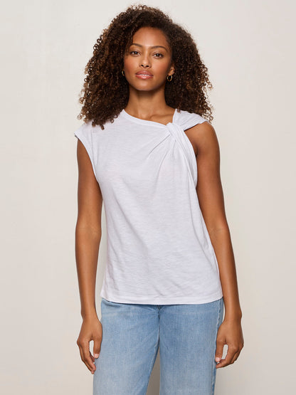 Sanctuary Clothing Hot Sale - SO TWISTED MUSCLE TEE WHITE