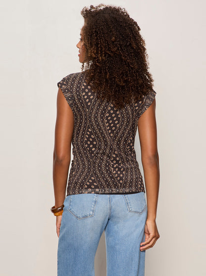 Sanctuary Clothing Best Price - CHARISMA DOLMAN MESH TEE RHYTHMIC