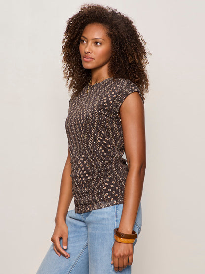 Sanctuary Clothing Best Price - CHARISMA DOLMAN MESH TEE RHYTHMIC