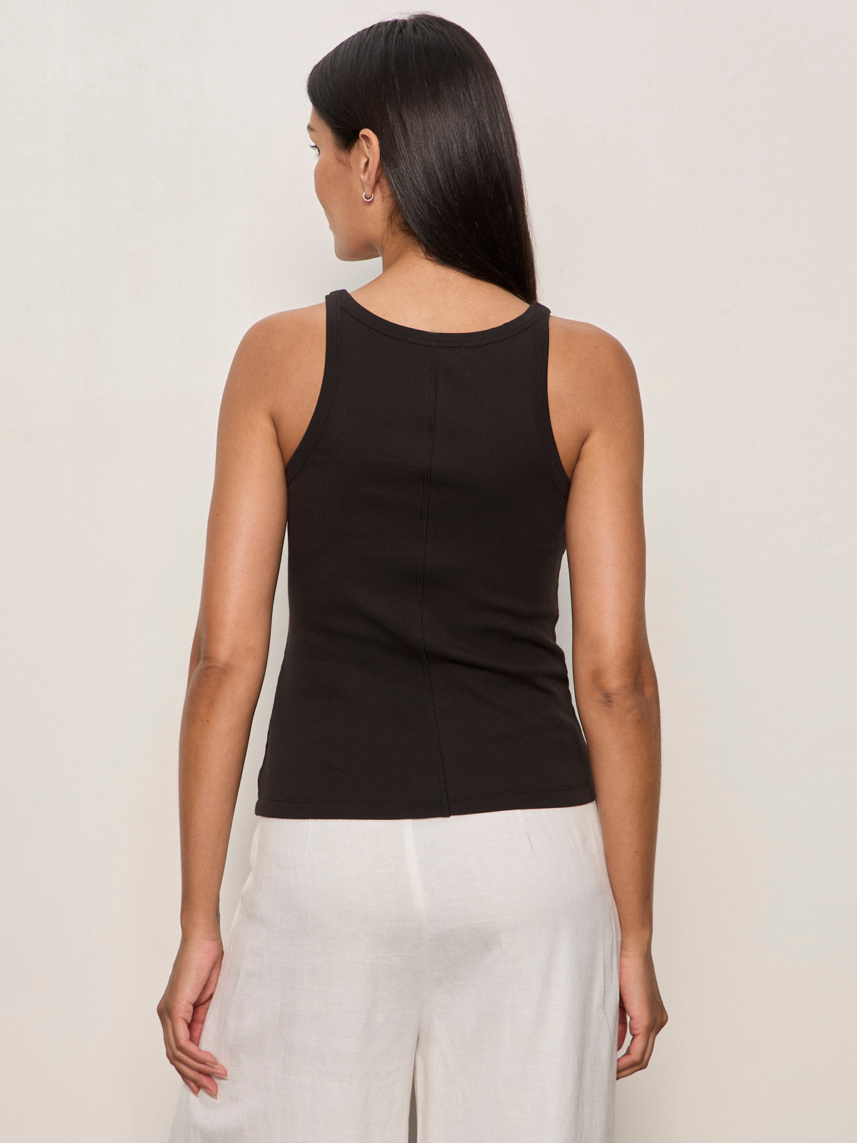 Sanctuary Clothing Top Pick - SPRINTER RIB TANK BLACK