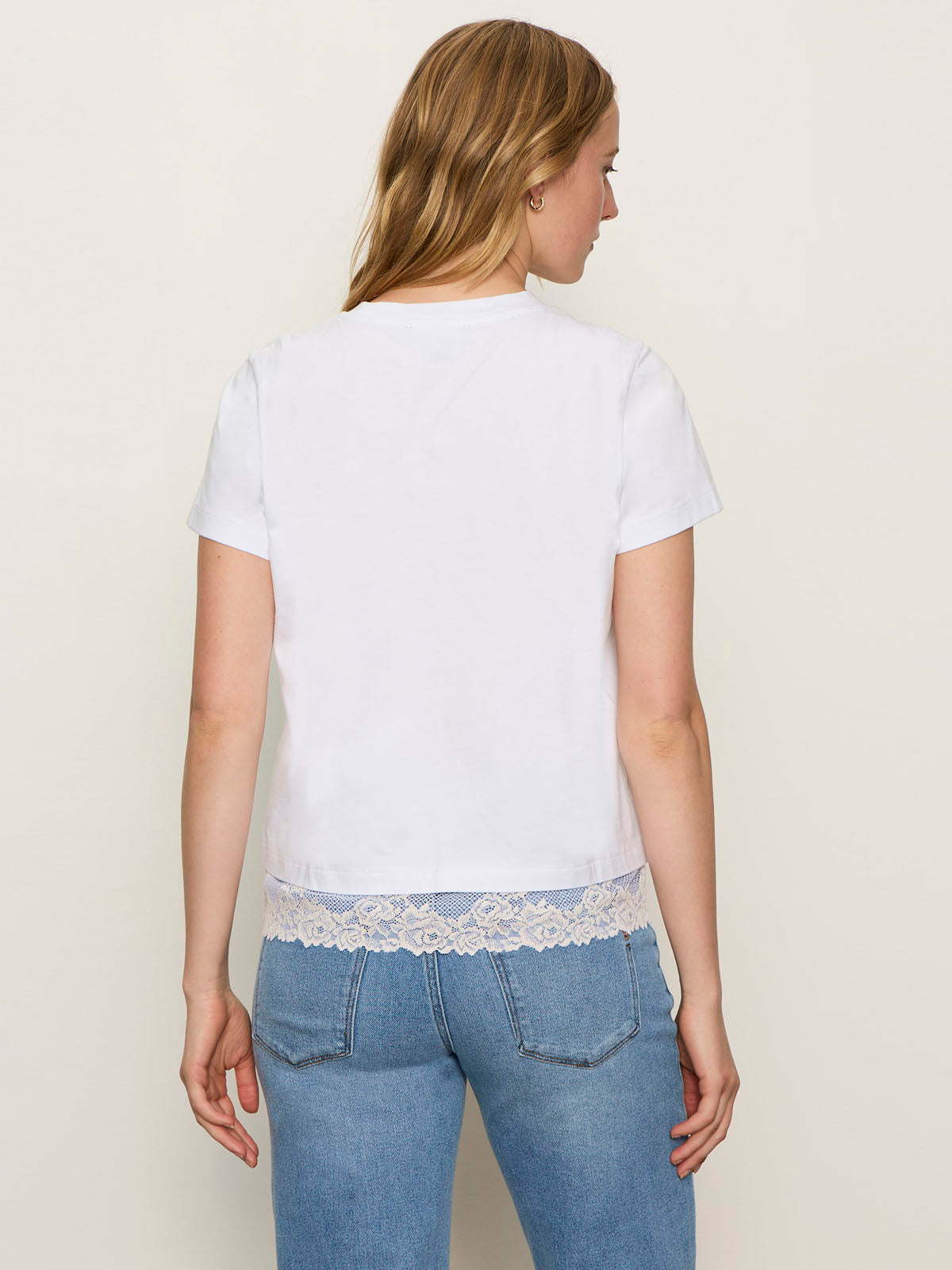 Sanctuary Clothing Everyday - CAMI REMIX TEE WHITE