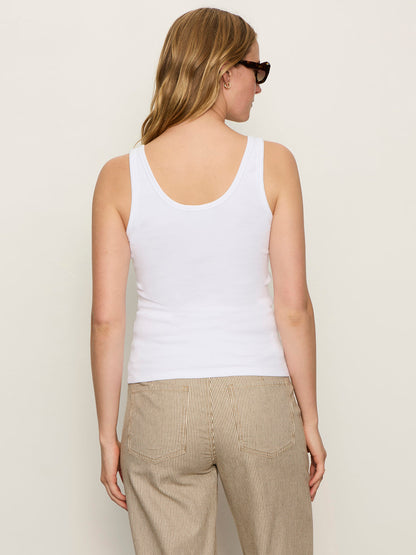 Sanctuary Clothing Quality - GO-TO LACE UP TANK WHITE